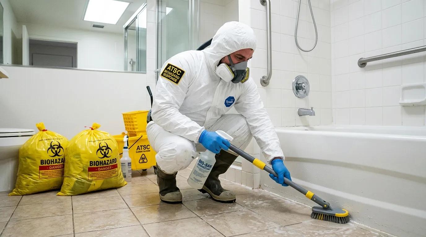 Decontamination equipment deployed for Blood Cleanup in East Point